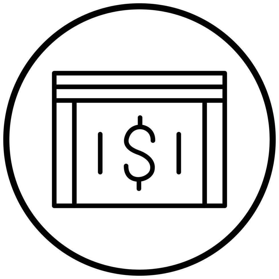 Money Icon Style vector