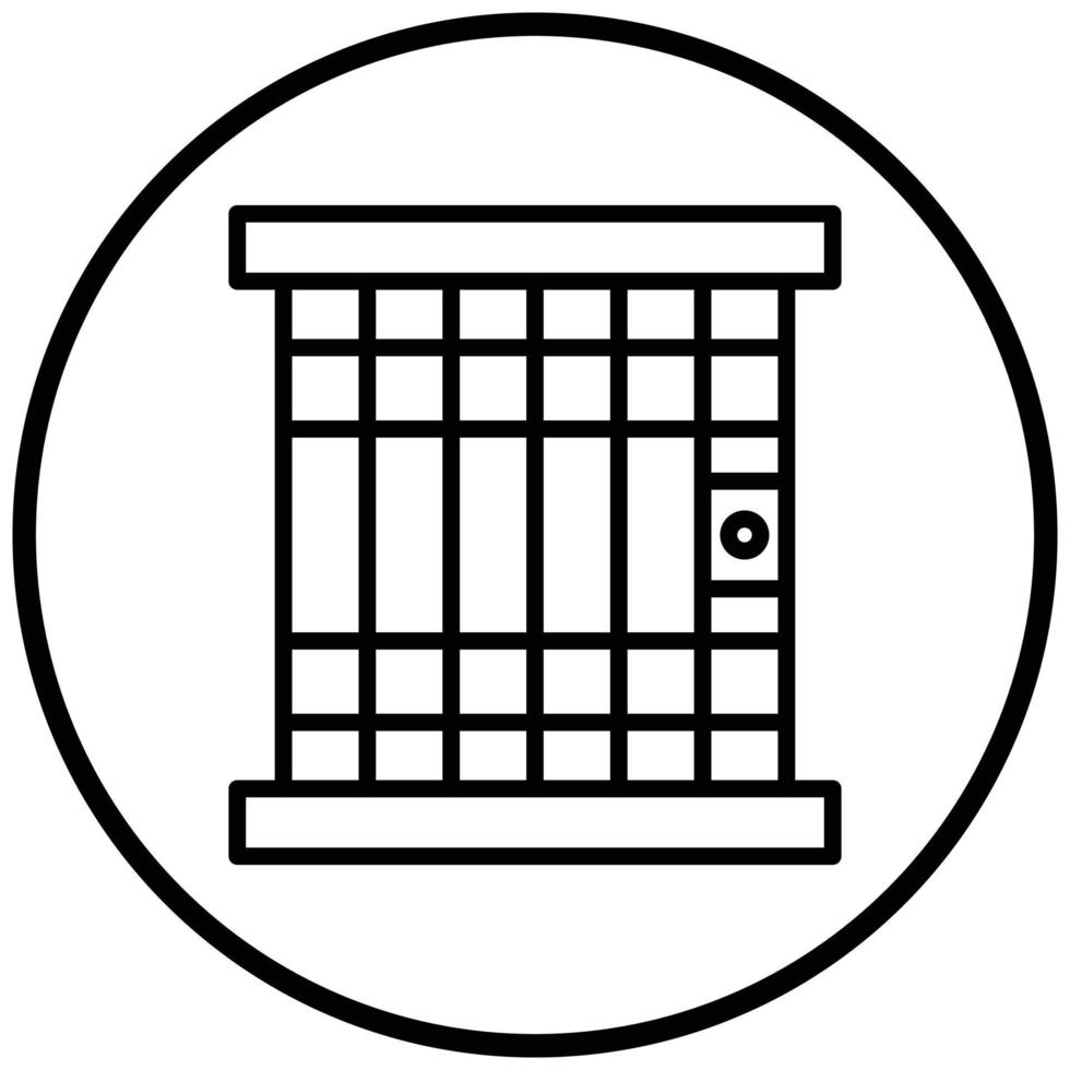 Jail Icon Style vector