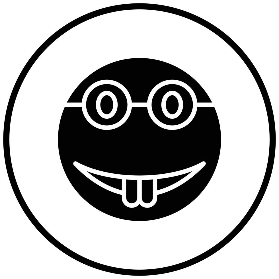 Nerd Icon Style vector