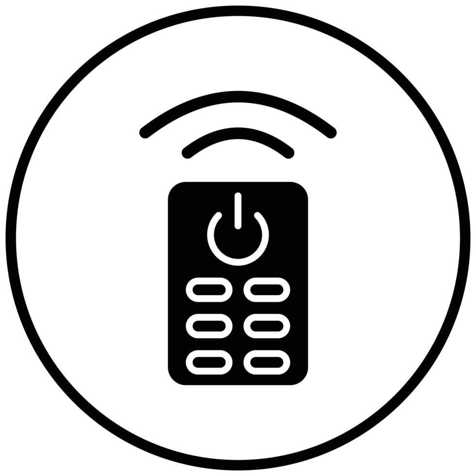 Remote Control Icon Style vector