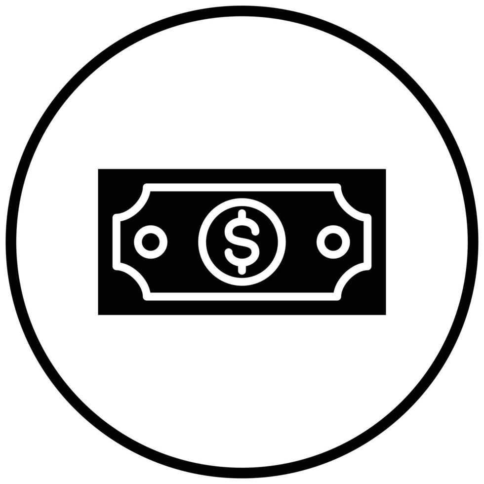 Cash Icon Style vector