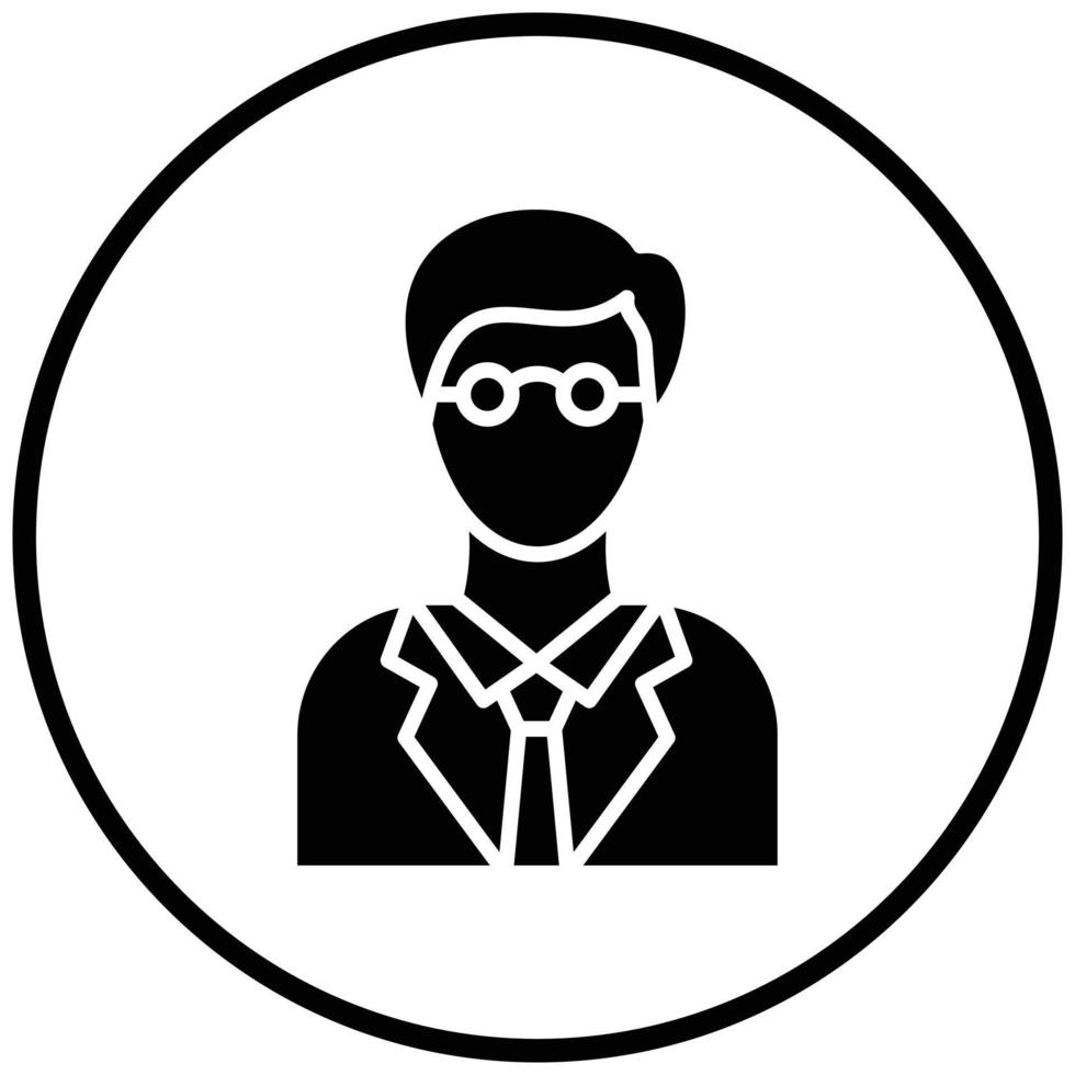 Principal Icon Style vector