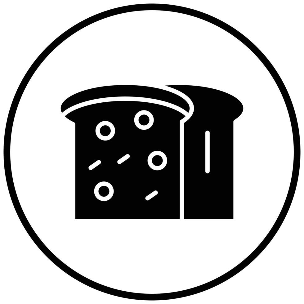 Bread Icon Style vector