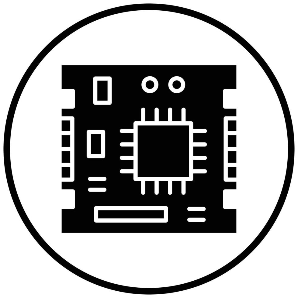 Motherboard Icon Style vector