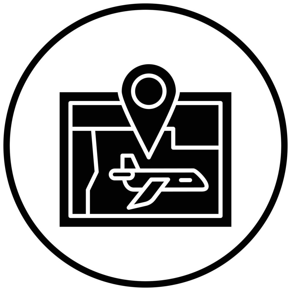 Itinerary Icon Style vector