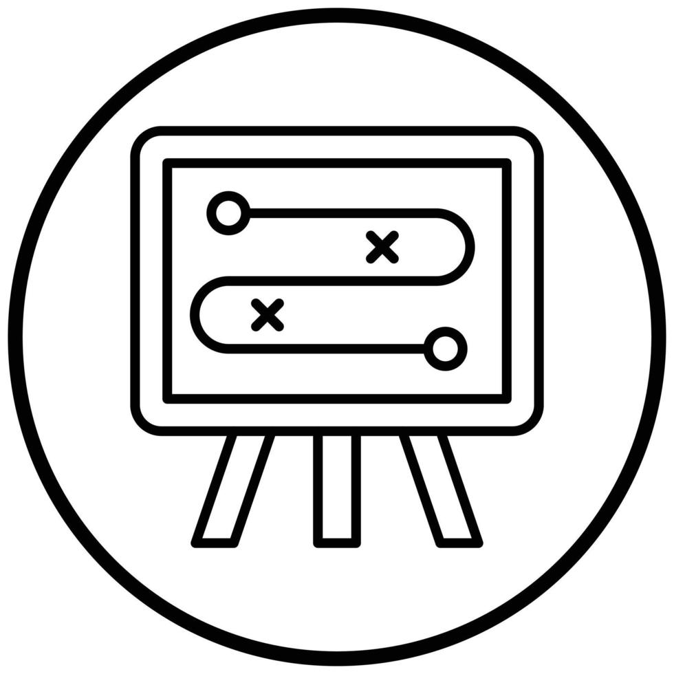 Strategy Icon Style vector