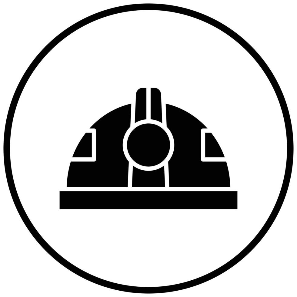 Helmet Icon Style vector