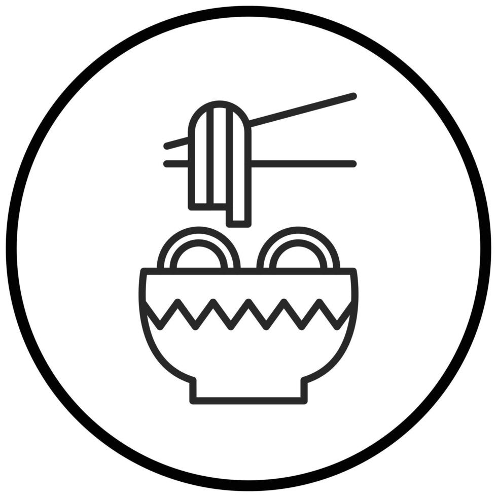 Pasta Icon Style vector