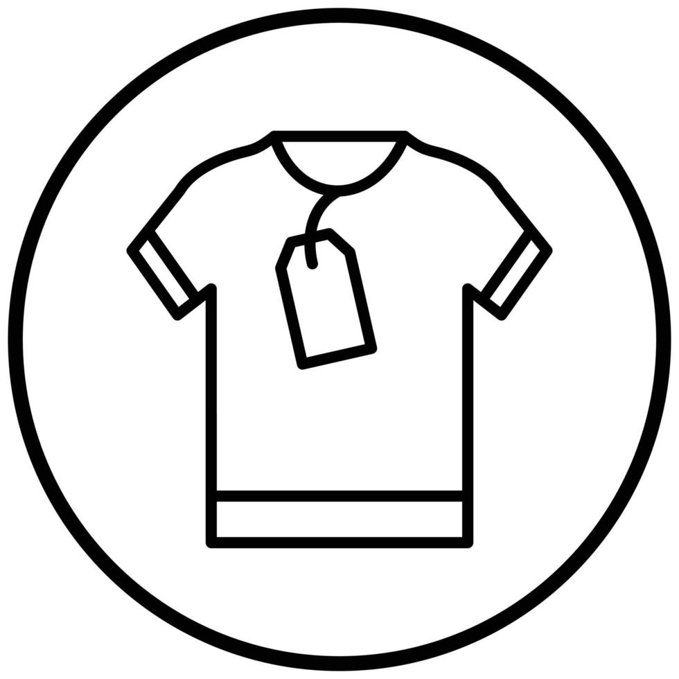 Shirt Sale Icon Style vector