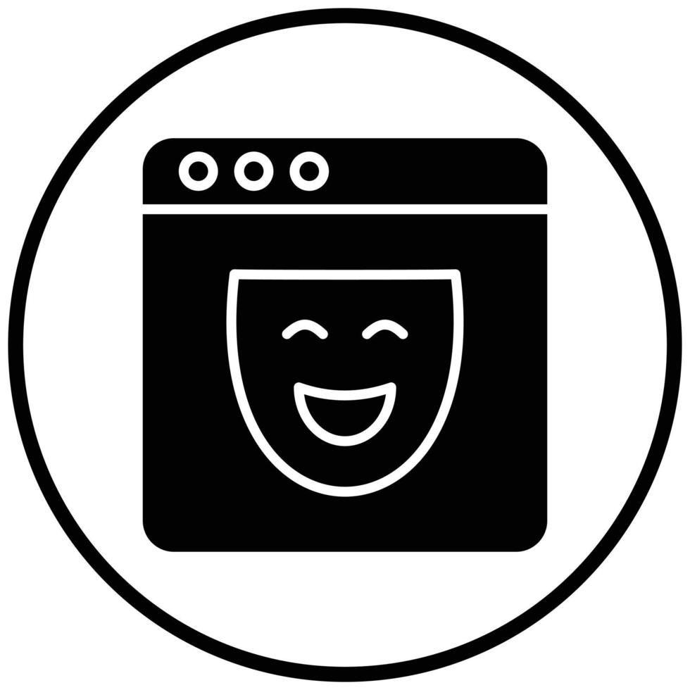 Dark Web Icon Style vector