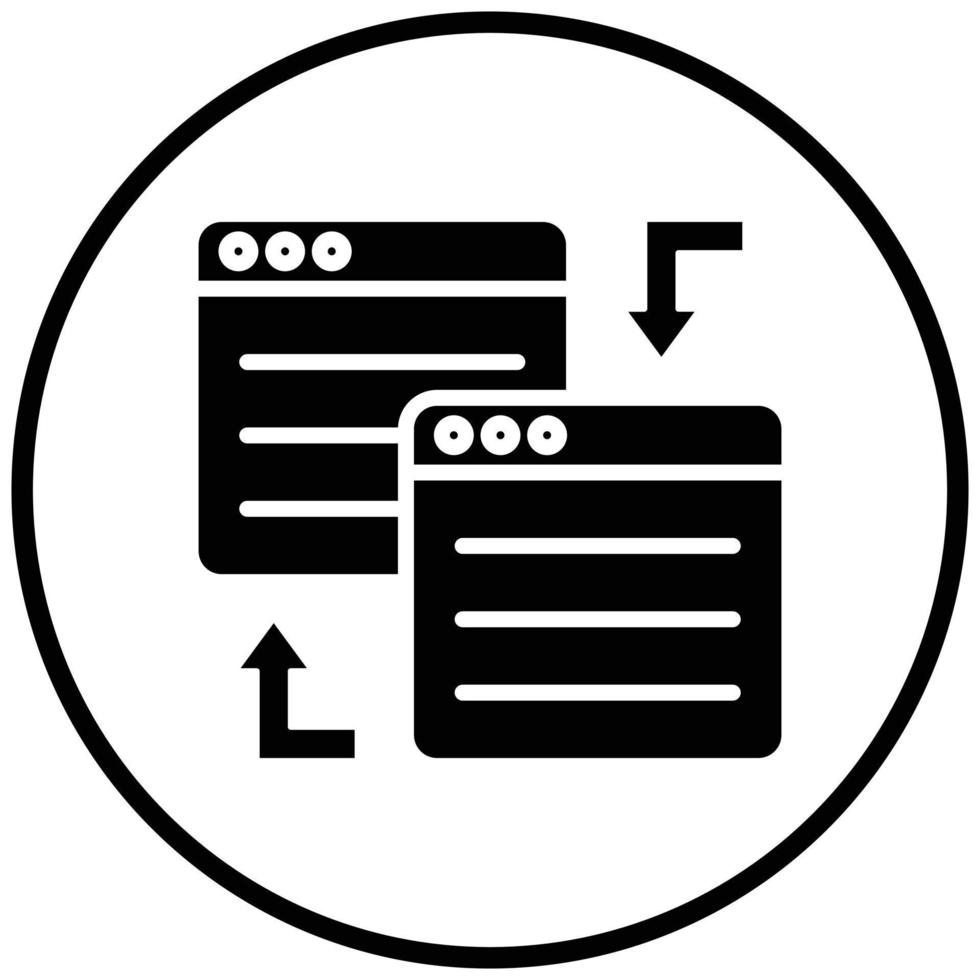 Redirect Icon Style vector