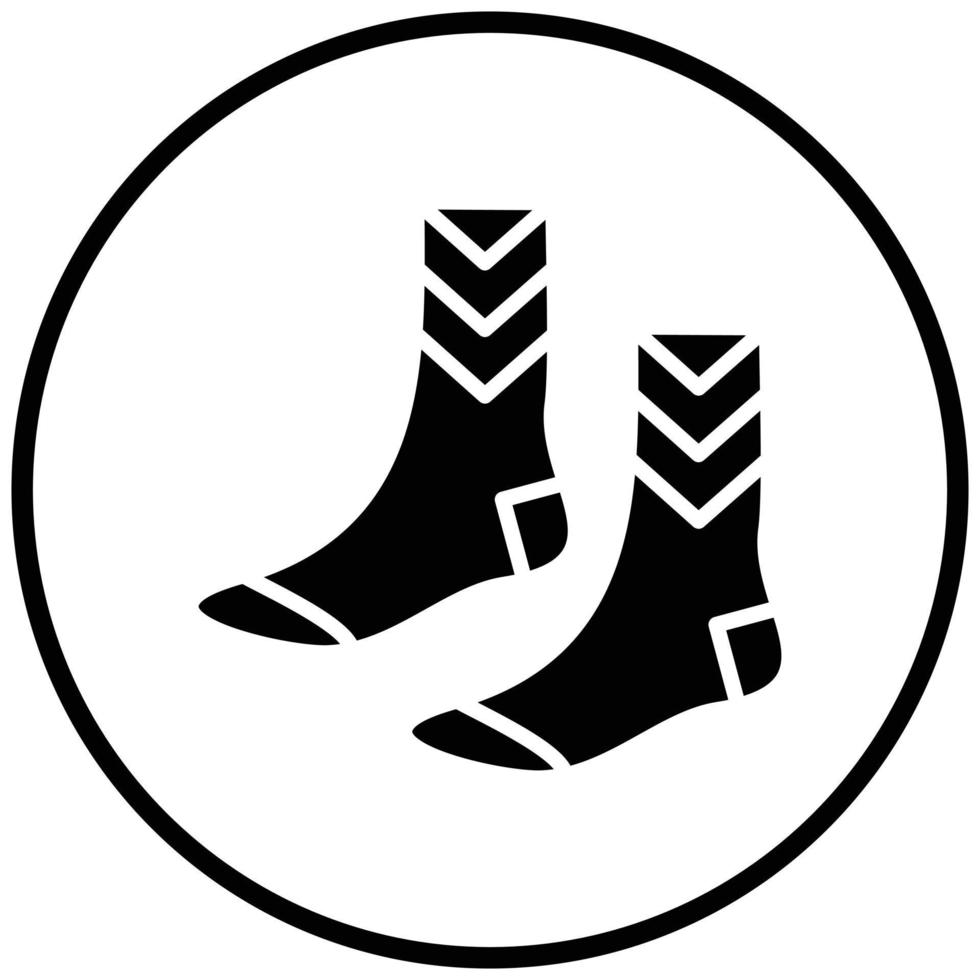 Socks Icon Style vector