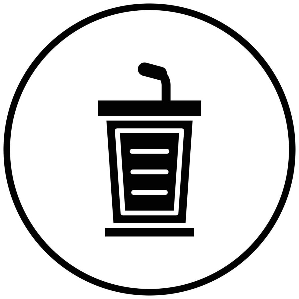 Podium Icon Style vector
