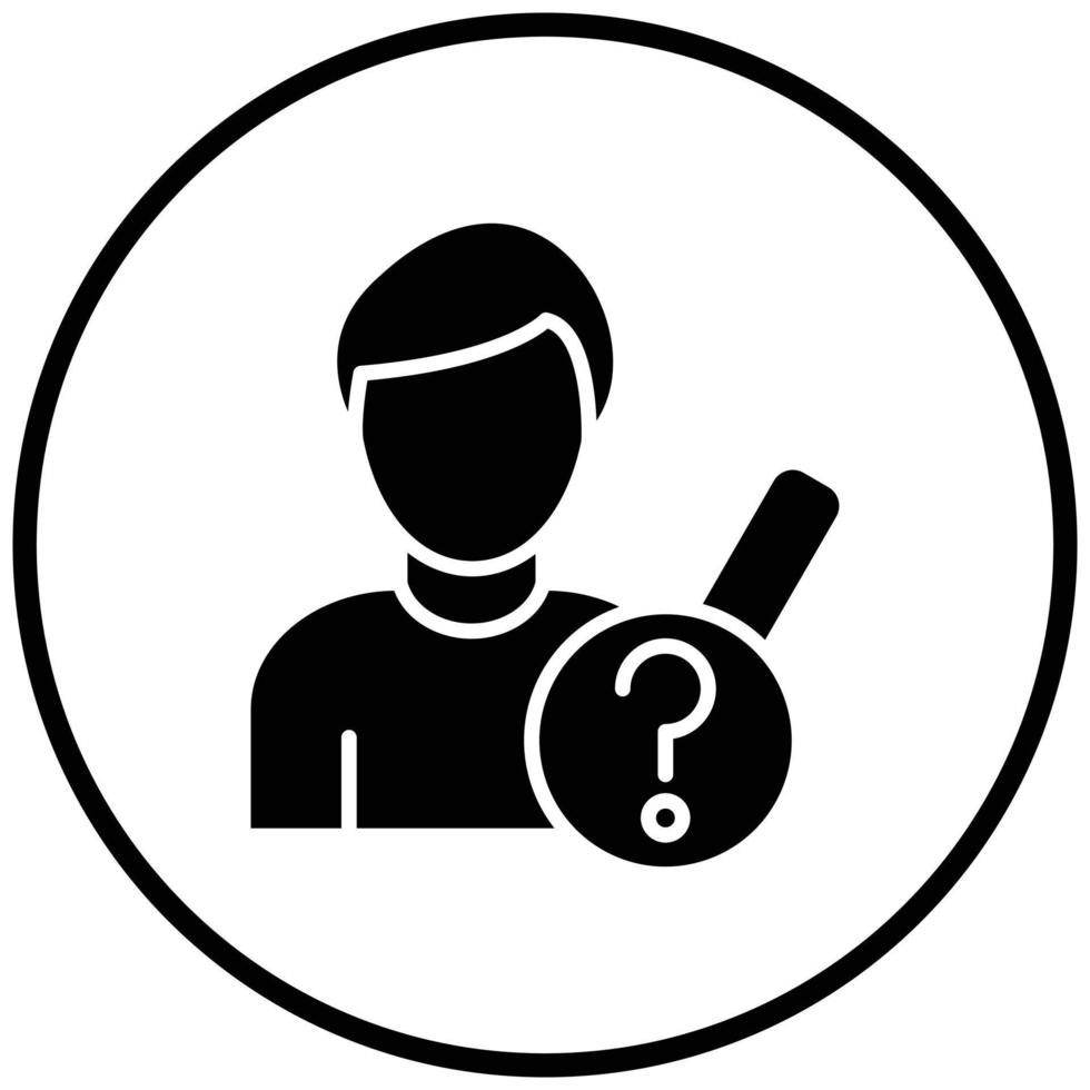 Outsider Icon Style vector
