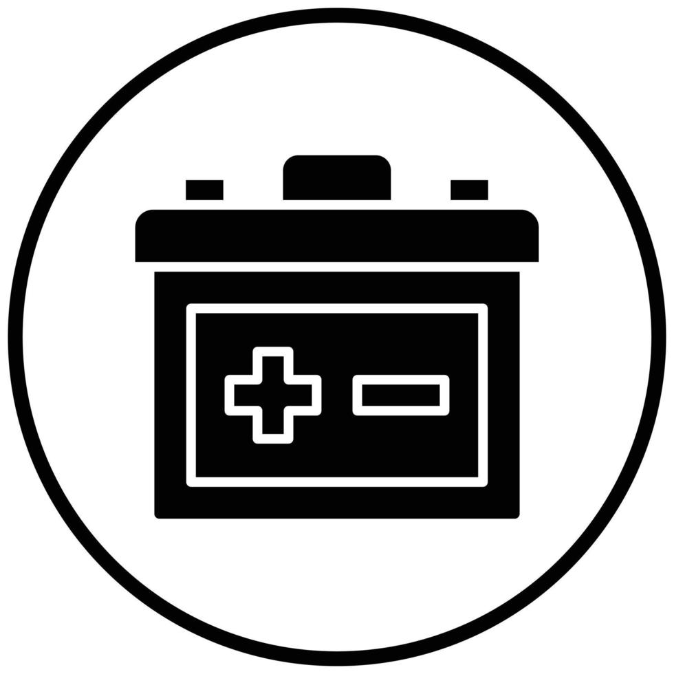 Battery Icon Style vector