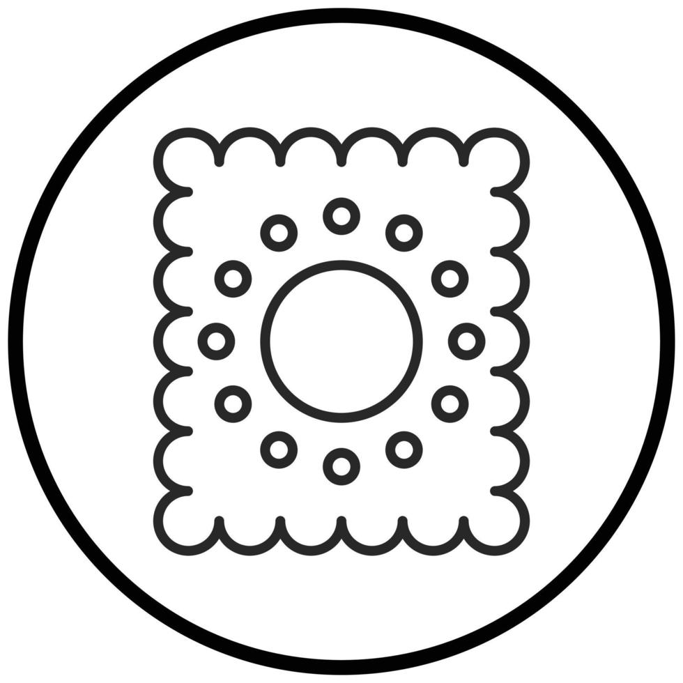 Biscuits Icon Style vector