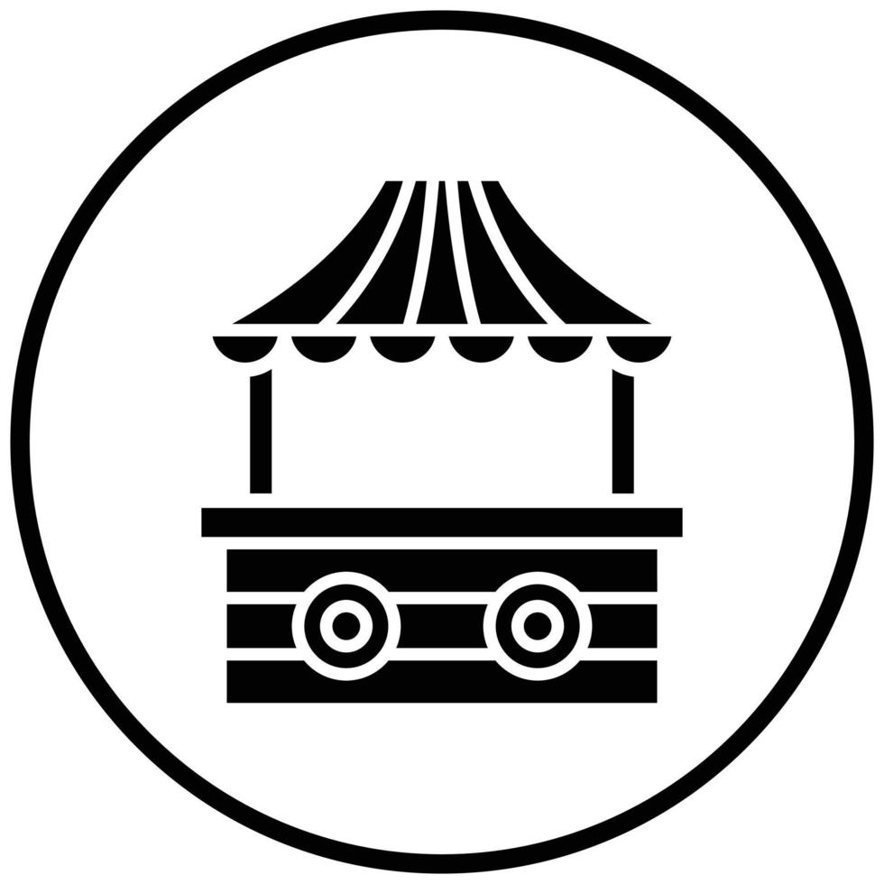 Stall Icon Style vector