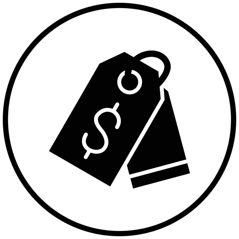 Price Tag Icon Style vector