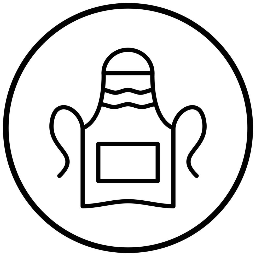 Apron Icon Style vector