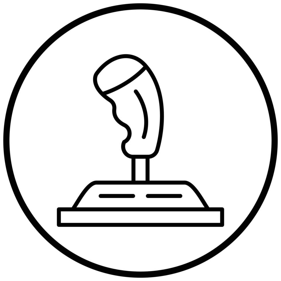 Joystick Icon Style vector