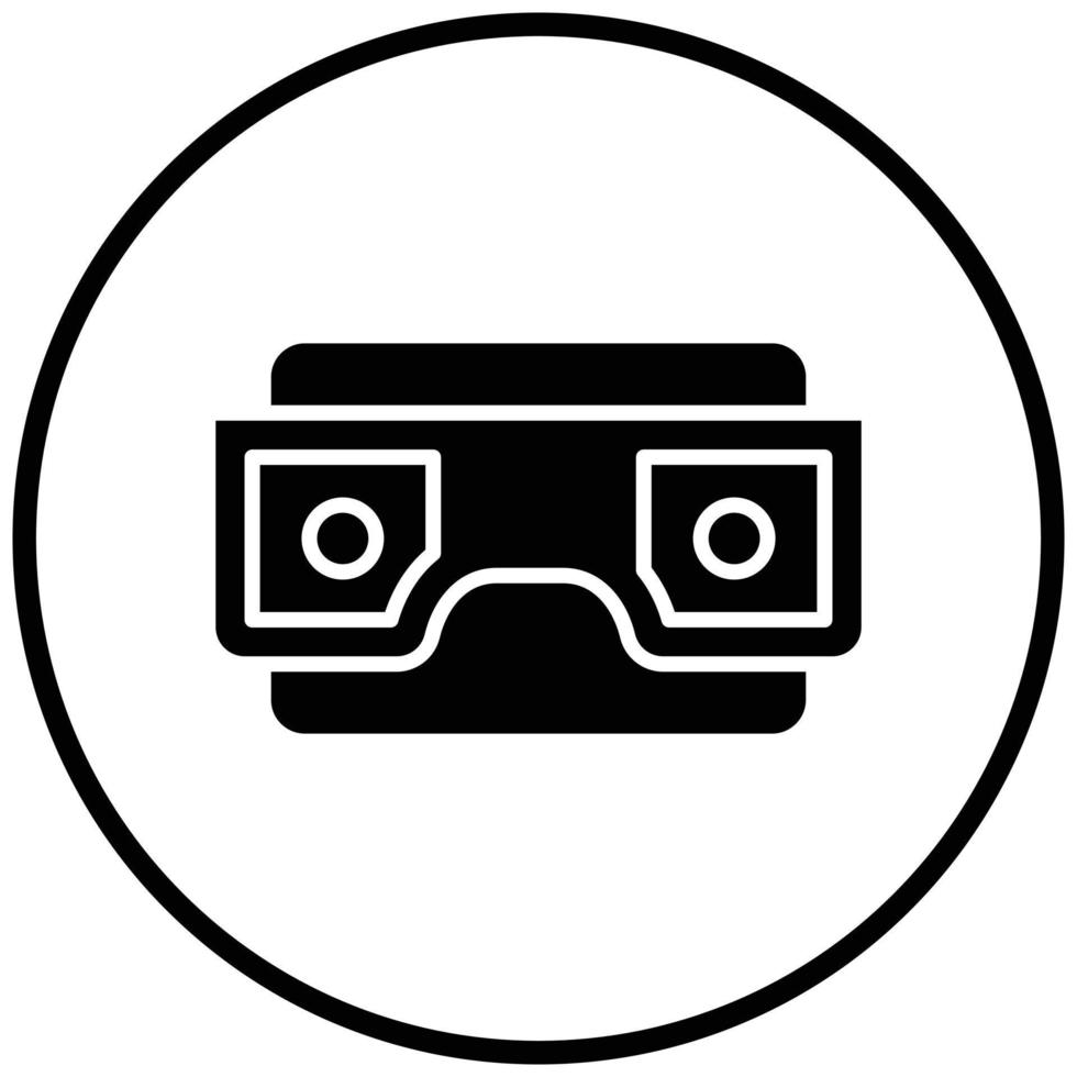 Stereoscopic Icon Style vector
