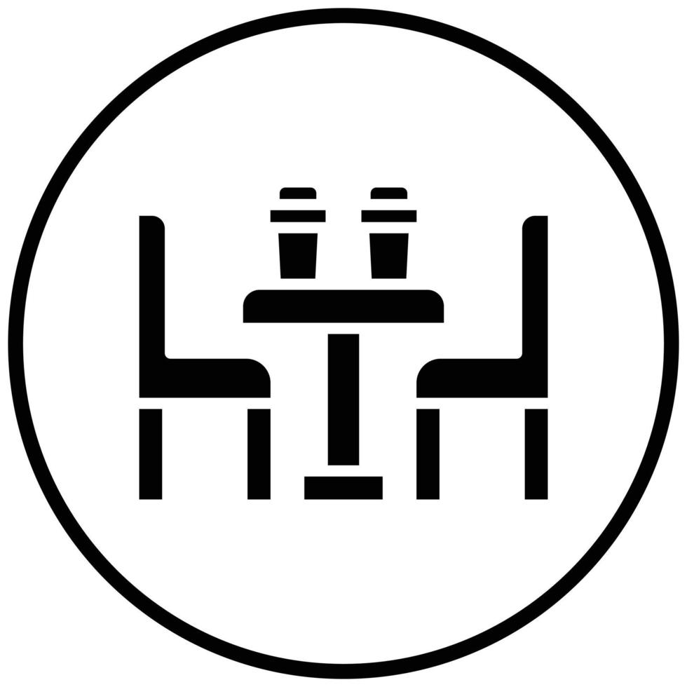 Cafe Icon Style vector