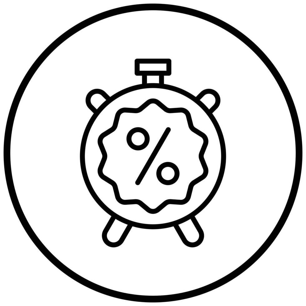 Stopwatch Icon Style vector