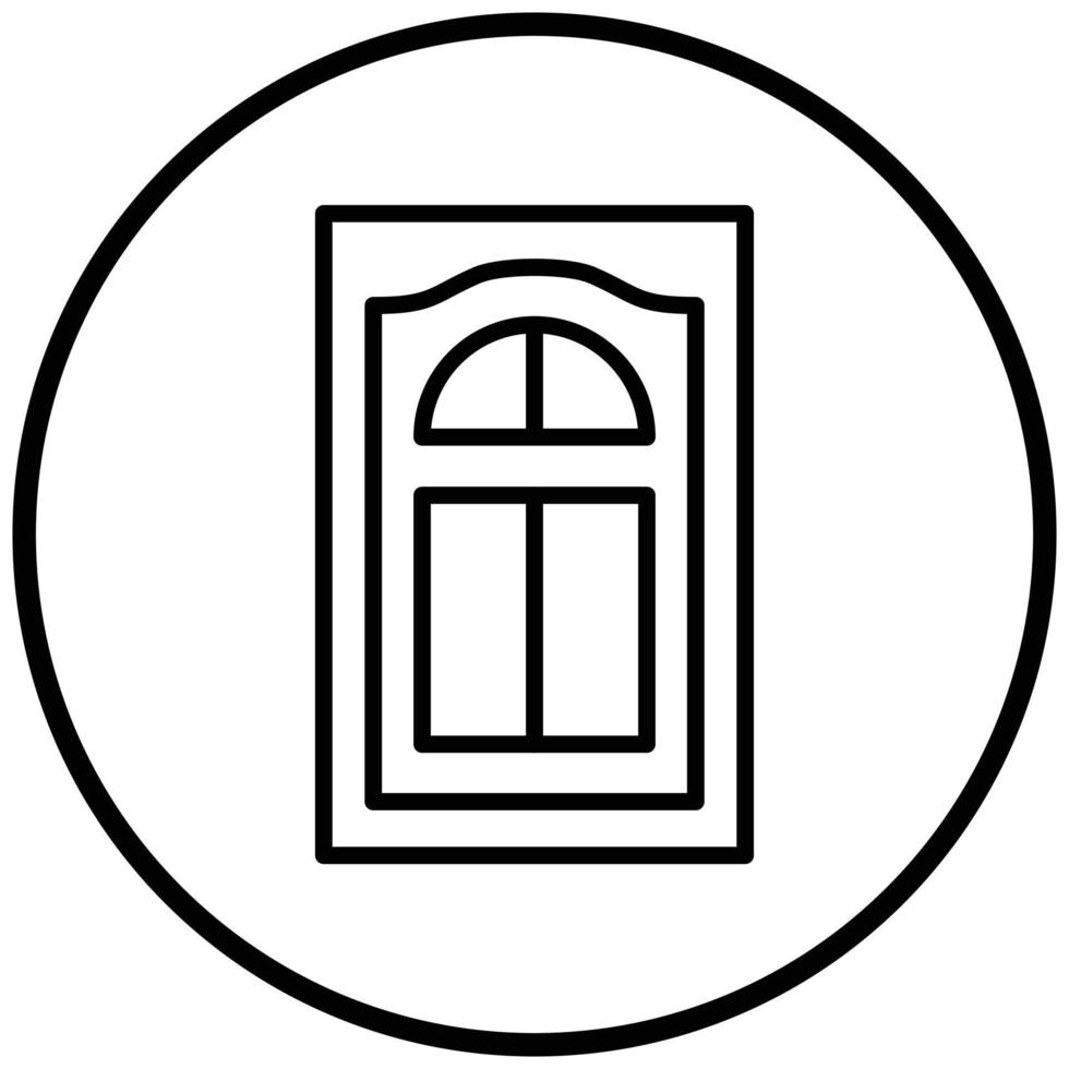 Door Icon Style vector