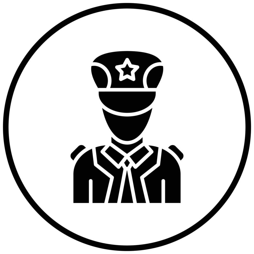 Pilot Icon Style vector