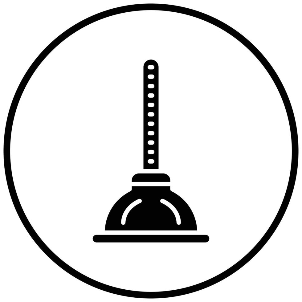 Plunger Icon Style vector