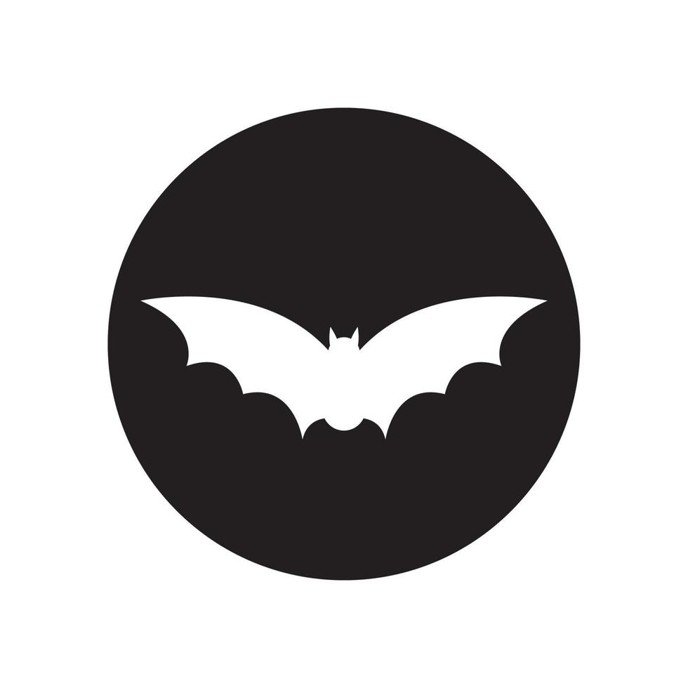 Bat logo vector