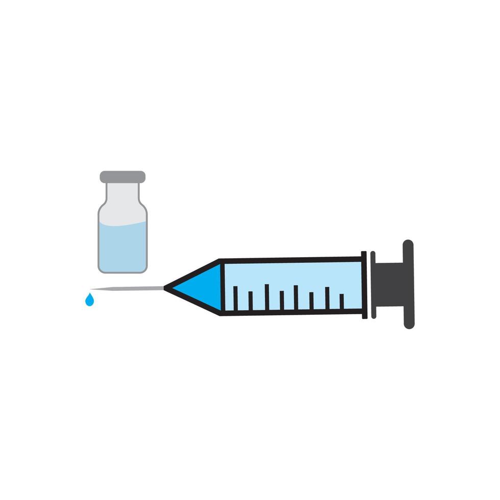 Vaccine logo vector