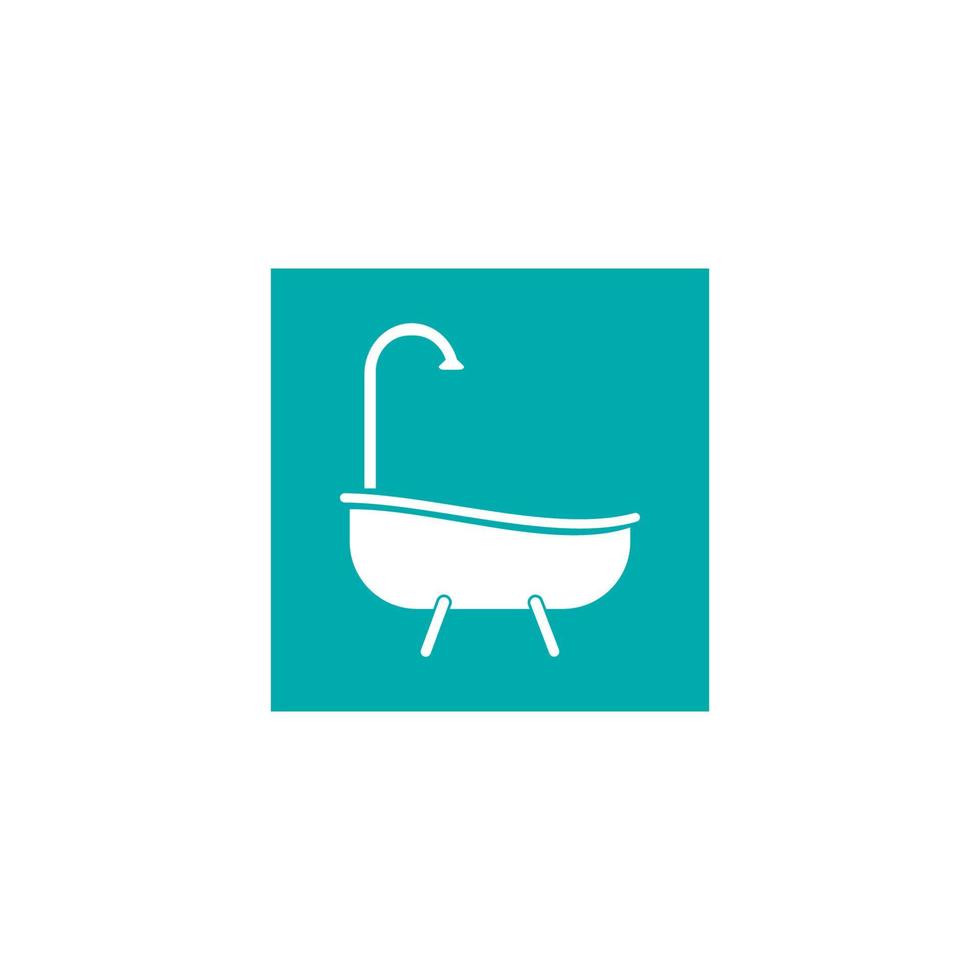 bathtub logo vector
