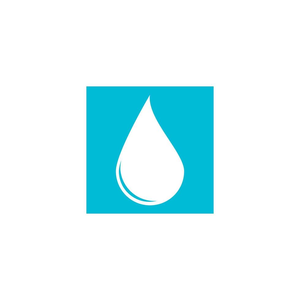 water drop icon vector