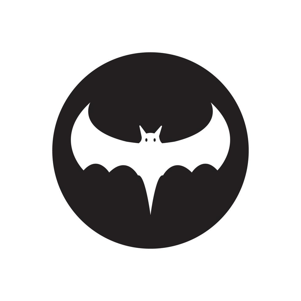 Bat logo vector