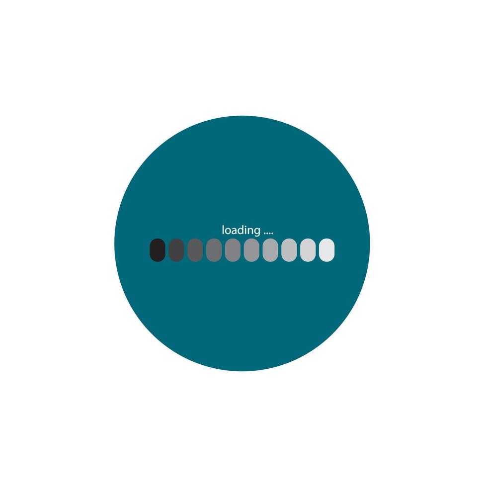 loading icon vector