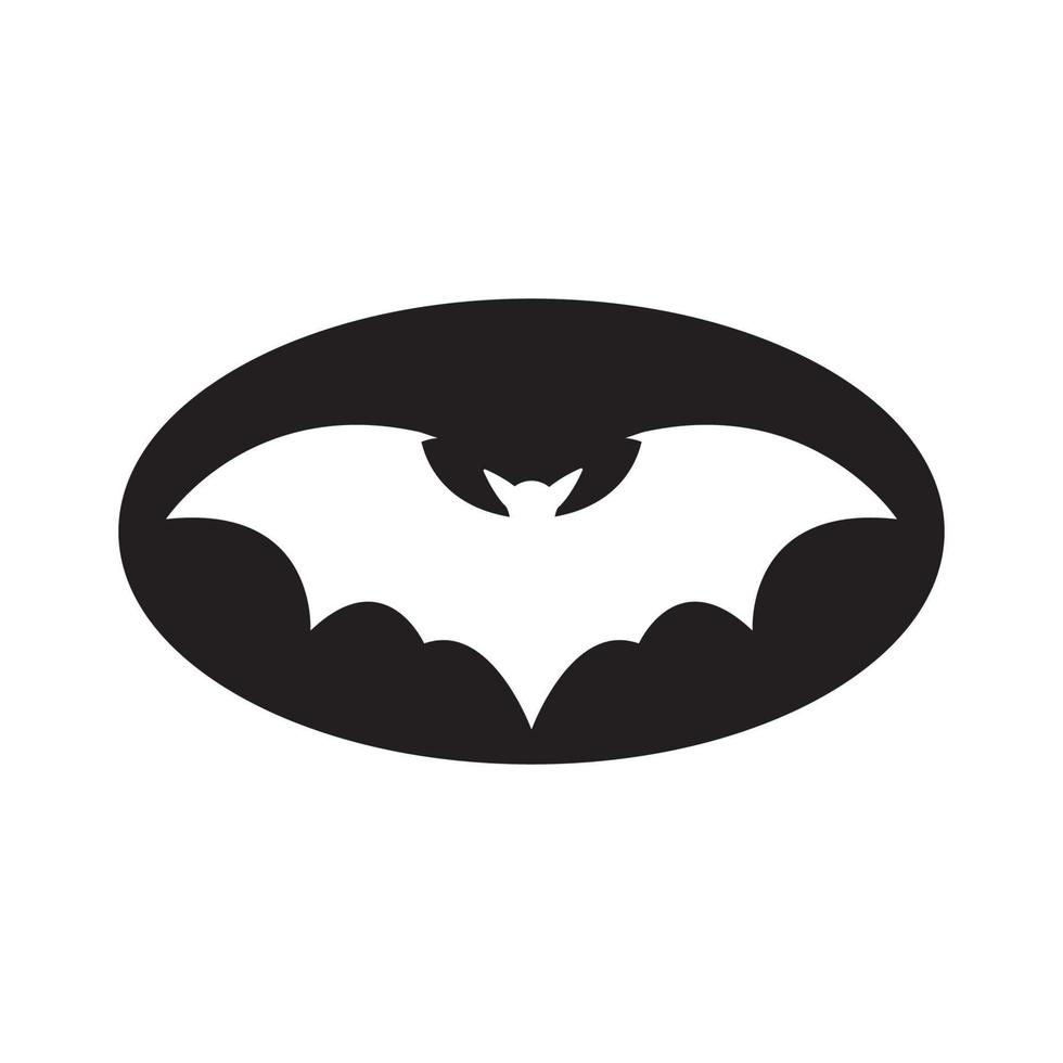 Bat logo vector