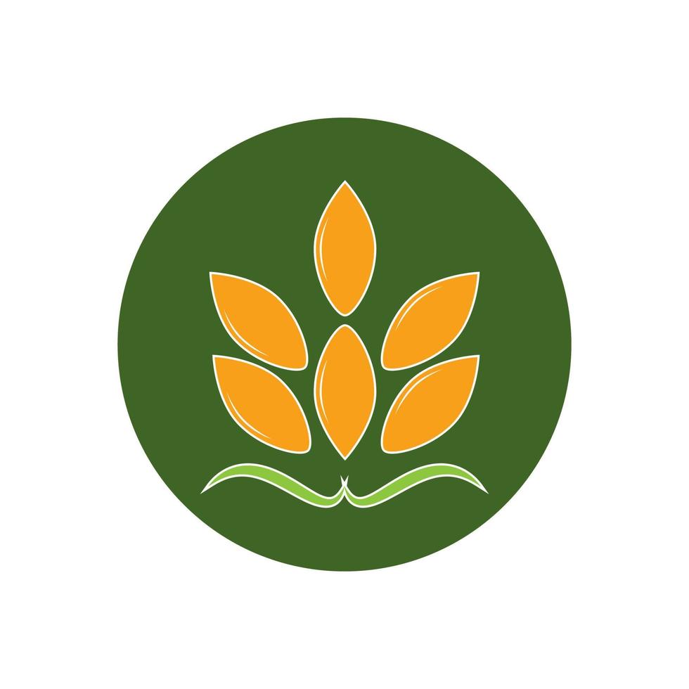 vector de logotipo agrícola