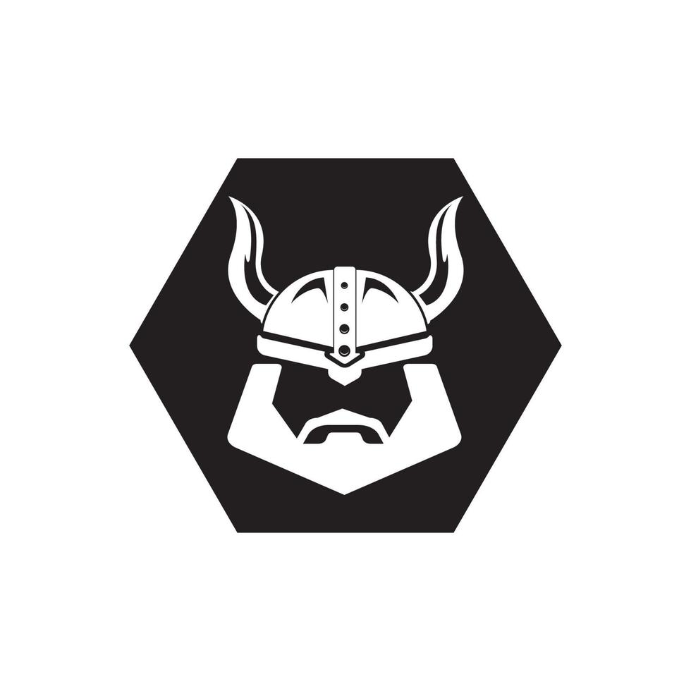 helmet vikings logo vector