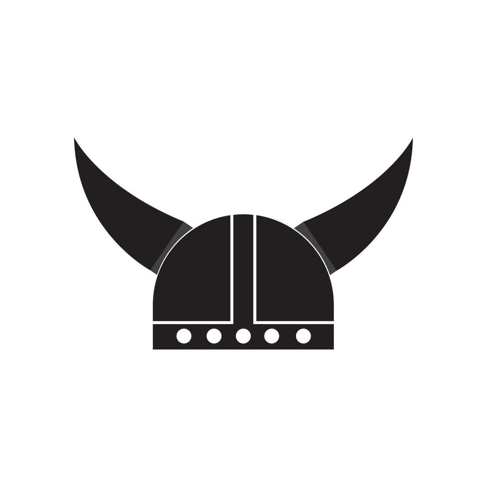 helmet vikings logo vector