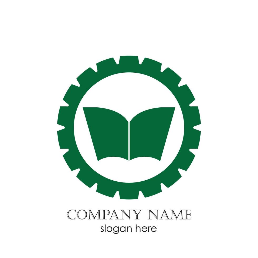 Book education Logo vector
