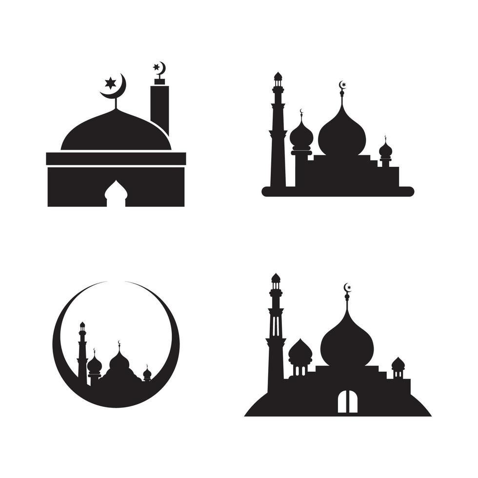 Mosque logo vector