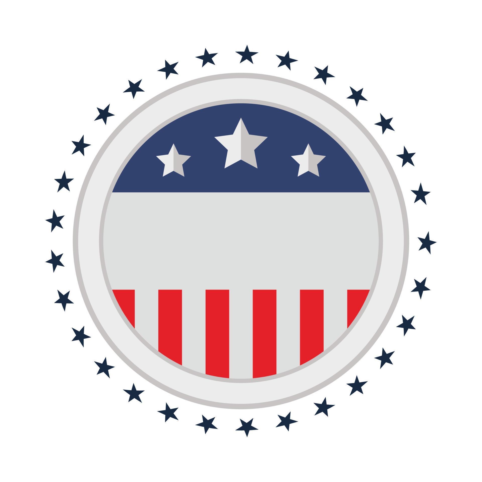 american badgeAmerican flag badge 7882822 Vector Art at Vecteezy