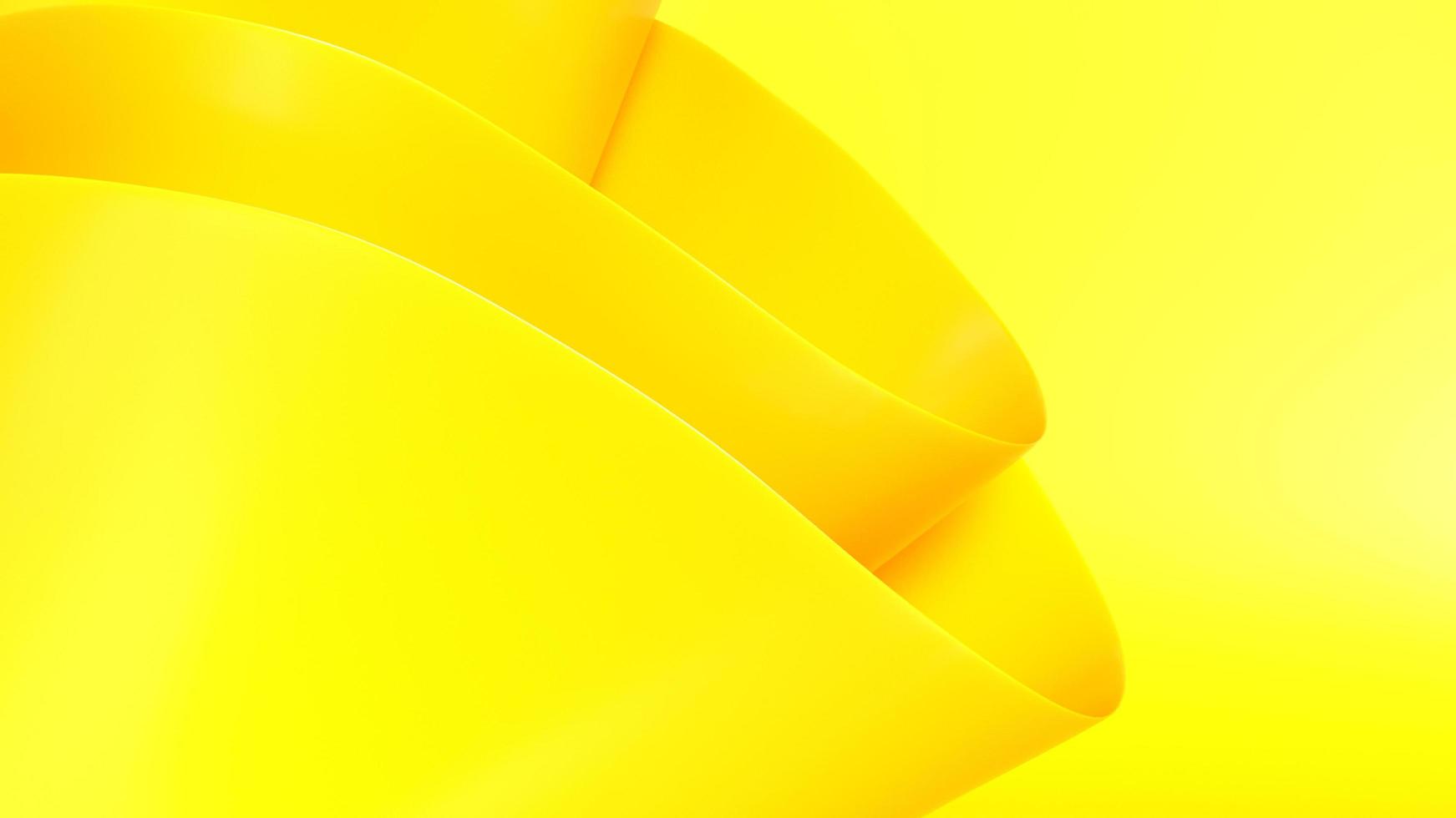 desktop wallpaper yellow gradient 3d wave photo