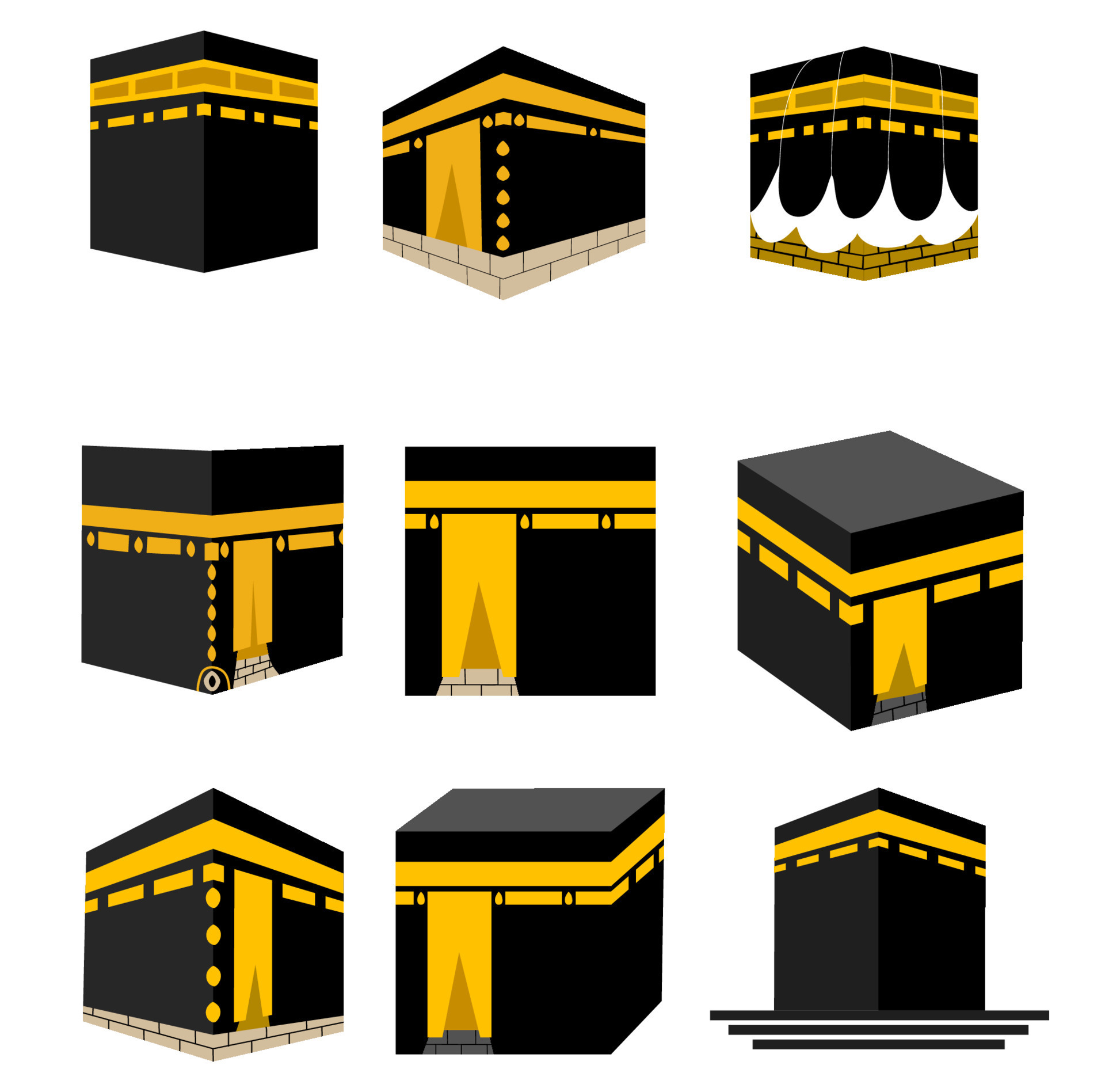 Kabah Vector Art, Icons, and Graphics for Free Download