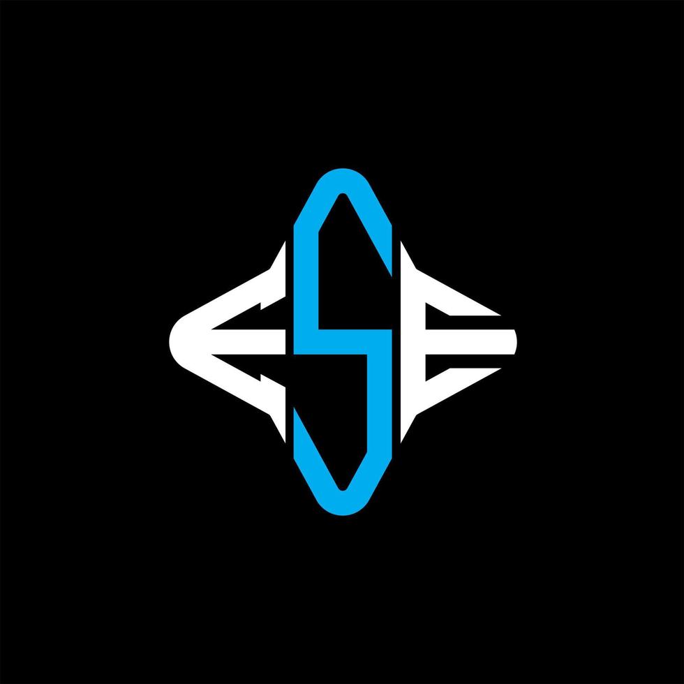 ESE letter logo creative design with vector graphic