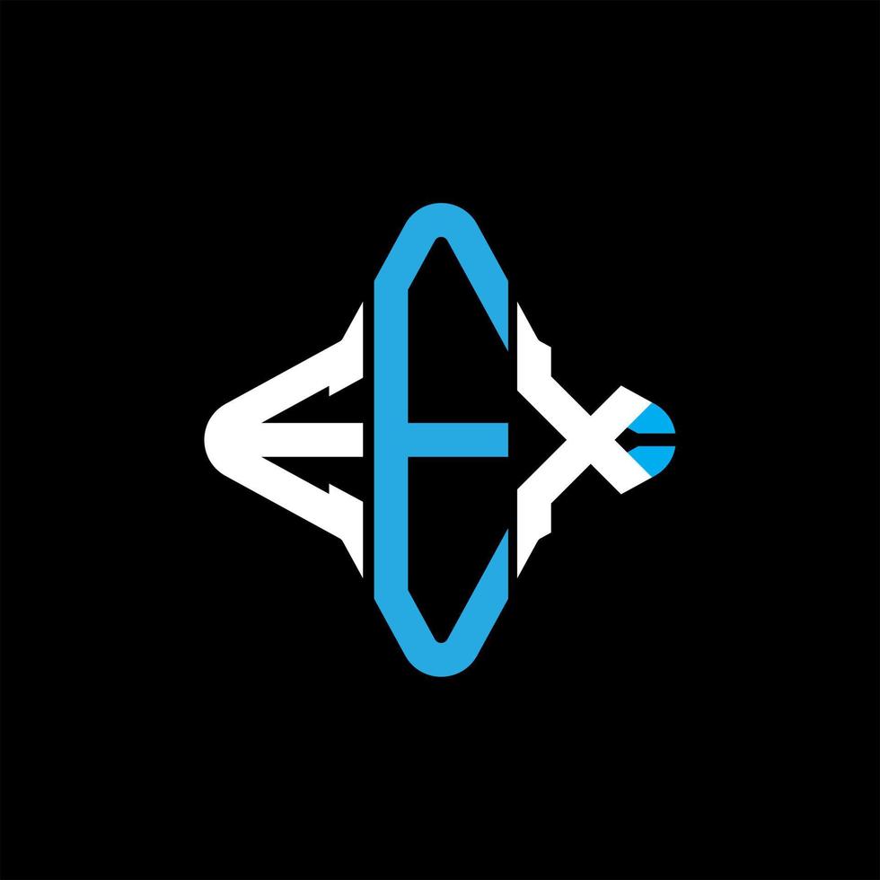 EEX letter logo creative design with vector graphic