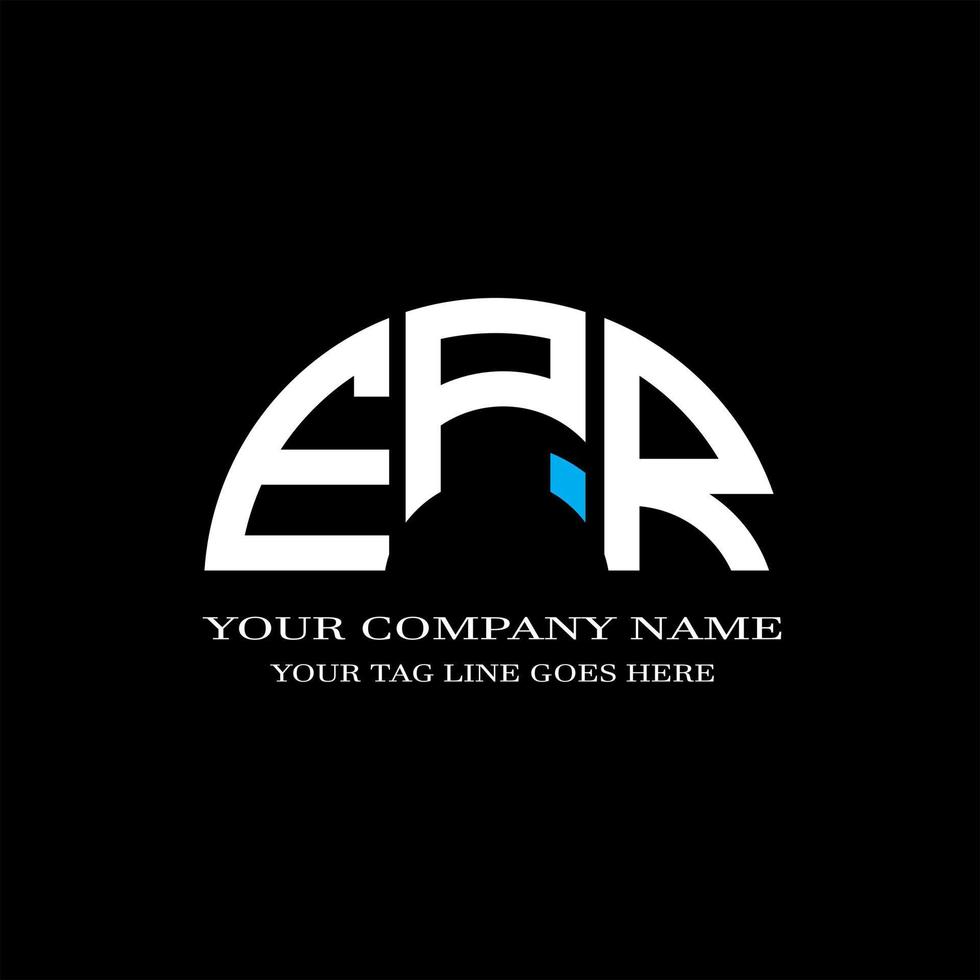 EPP letter logo creative design with vector graphic