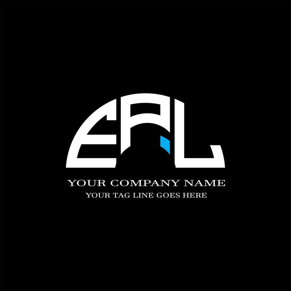 EPL letter logo creative design with vector graphic