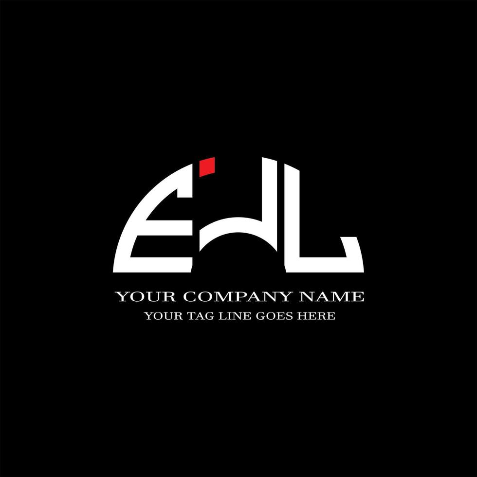 EJL letter logo creative design with vector graphic